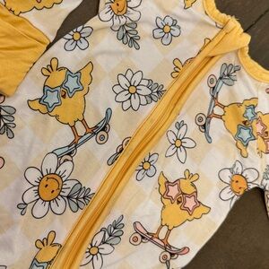 Lucky Panda Kids - Skater Chick - Convertible Bamboo Footie